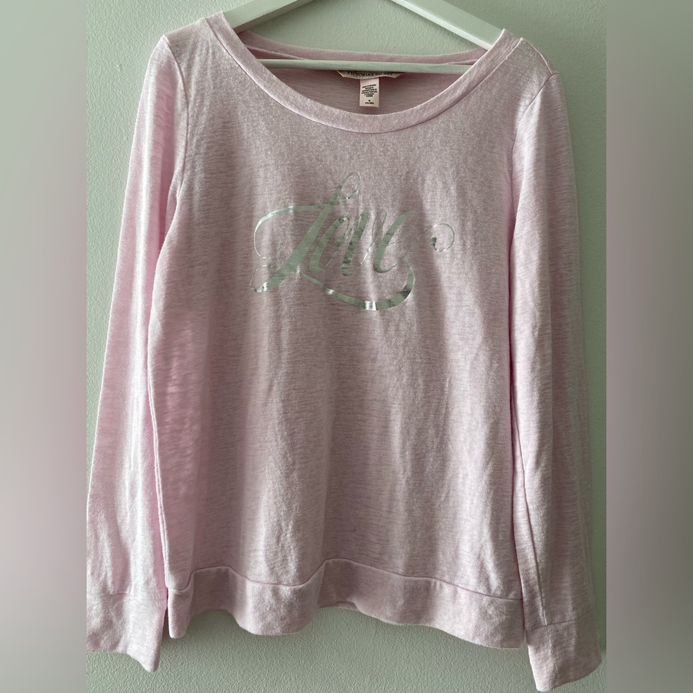 Victoria’s Secret  Women’s Lightweight Lounge Top Long Sleeve